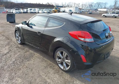 2012 Hyundai Veloster Base W/Gray z USA, uszkodzony, nr VIN KMHTC6AD3CU054734